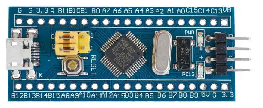 Blue Pill development board for STM32F103C8T6